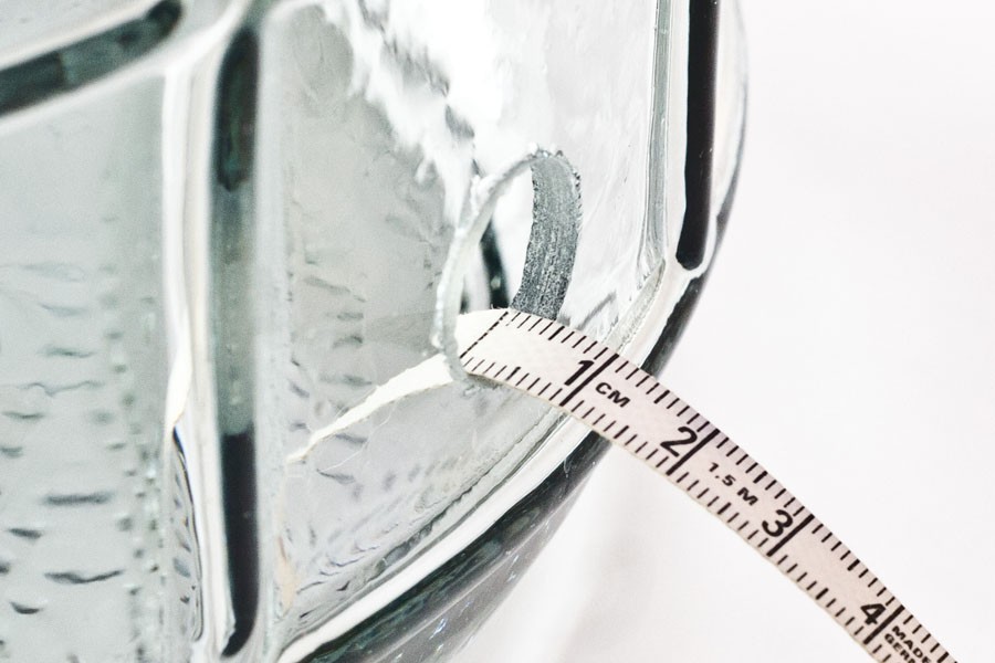 15l Бутель 15л скляна з пластиковим краном