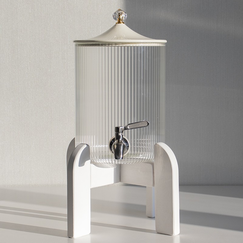 Термостойкий диспенсер на подставке. Диспенсер термостойкий 3,5л Tibet-Tea с нержавеющим краном и подставкой