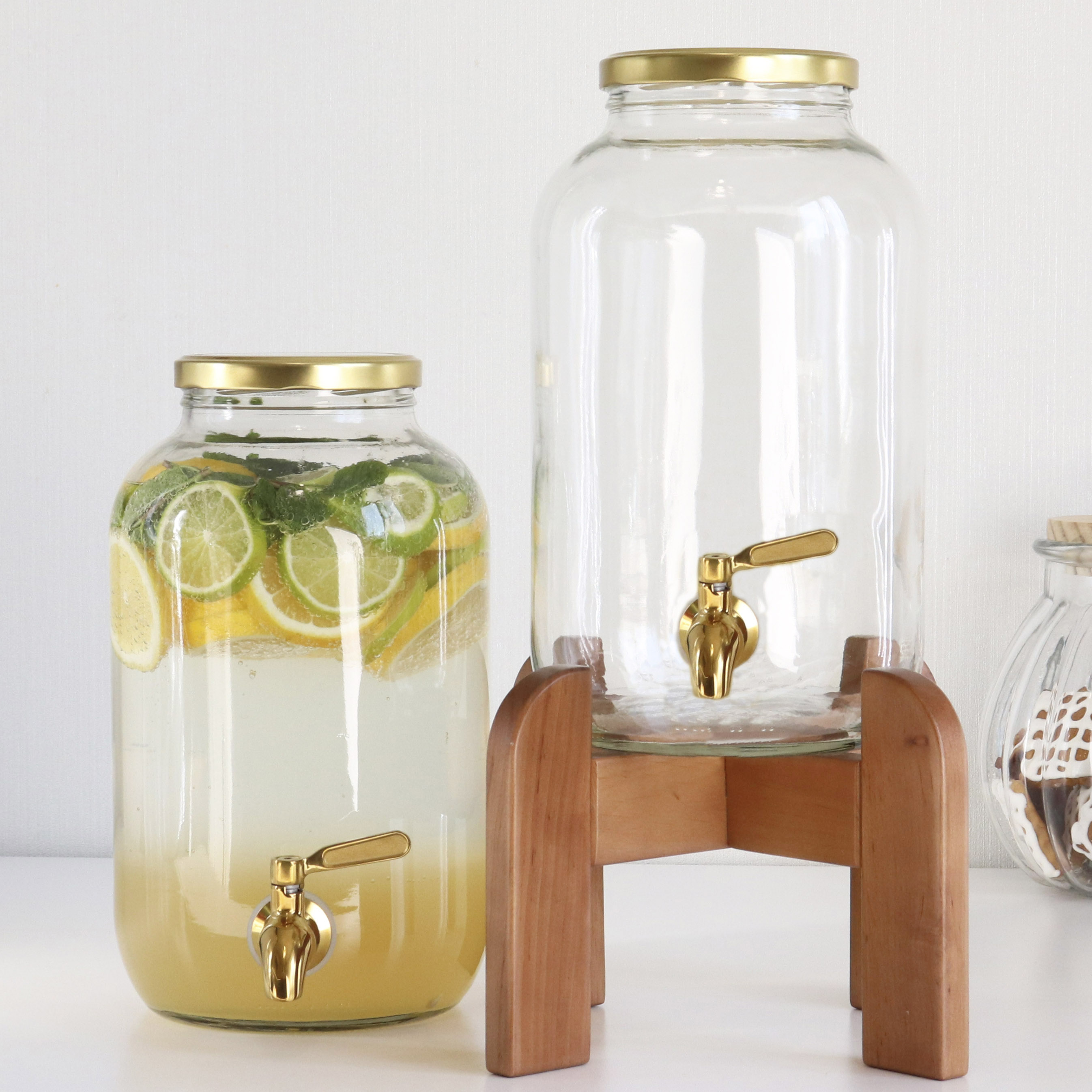 Диспенсер 4,25л з краном из нержавейки на подставке. Диспенсер для лимонада 4,25л с нержавеющим краном и подставкой